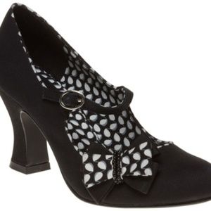 Ruby Shoo Celia in black - Size 41 (US10)